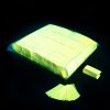 Confeti rectangular fluo amarillo