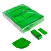 Confeti rectangular metálico verde