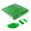 Confeti rectangular biodegradable verde oscuro